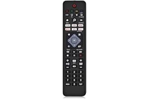 MYHGRC Sostituito telecomando Philips adatto per telecomando TV Philips 4K UHD HDR Ambilight Universale TV