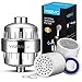 Price comparison product image YISSVIC Shower Filter Showerhead Filter 15-Stage Shower Water Filter with 2 Replaceable Cartridges Remove Chlorine Heavy Metal Suitable for Any Shower Head