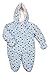 Nursery Time Mini Dino Snowsuit - Blue - 3-6 Months / 68 cm