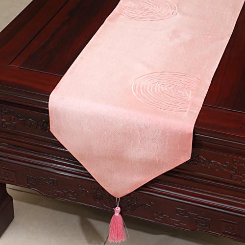 Chinese Embroidery Garden Table Runner/Tablecloth /Tea Table Cloth-H 33x230cm(13x91inch)