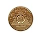 Produktbild 32 Year Bronze AA (Alcoholics Anonymous) - Sober / Sobriety / Birthday / Anniversary / Recovery / Medallion / Coin / Chip by Generic