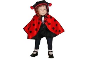 SERUNA Tier-Umhang Kostüm, 74-110, für Baby Babies Klein-Kind Kinder-, Kaputze-n Cape Kostüm-e Animal Fasching Karneval Karnevalskostüm-e Faschingskostüm-e