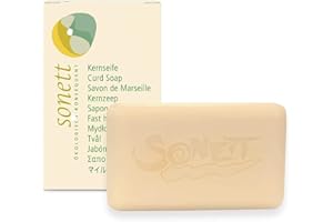 ‎AYURSANA Sonett Kernseife, 100g - 4er Sparpack