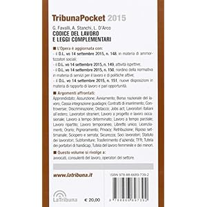 Codice del lavoro e leggi complementari