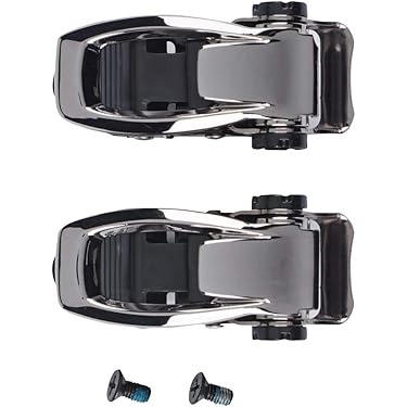 BOXOB 4 Stuks Snowboard Enkelbandbindingen, 17,5x2,1cm Hoge