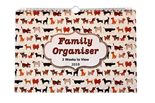 Download 2018 family calendar Organiser planner for up to 5 people - 2 Week to View by Arpan (2018 Scottie Dogs Design) Download 2018 family calendar Organiser planner for up to 5 people - 2 Week to View by Arpan (2018 Scottie Dogs Design)