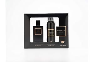 TITTO BLUNI Profumo Estuche de Regalo para Hombre, Eau de Toilette 75 ml y Desodorante en Spray 200 ml