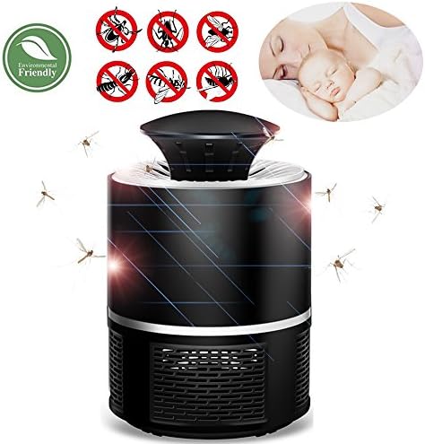 Mosquito Killer Electric Insect Killer UV Lamp for Insect Mosquito Lamp with Fan Insect Traps Mosquito Killer Mosquito Trap No Chemicals, No Smell, Light Sensor