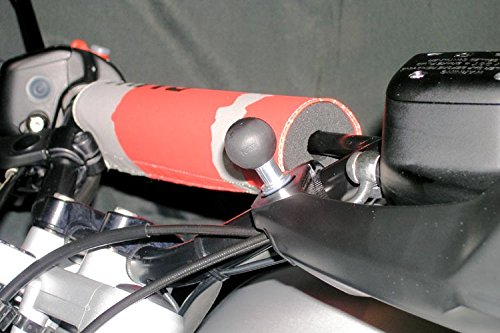 RAM MOUNT 1″ BALL CONNECTED TO 3/8″-16 THREADED POST - 3