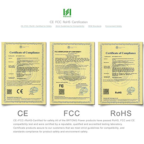 HASESS 7.2V 5100mAh/37Wh Neue Notebook-Akkus Laptop Batterie für Apple MacBook Air 13 Zoll A1245 A1237 A1304 fit MC233CH/A MC233LL/A MC233TA/A MC233X/A MC233ZP/A 661-4587 661-4915 661-519 – 18 Monate Garantie - 7
