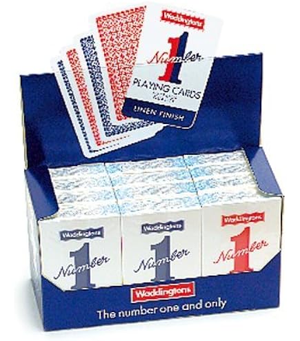 PLAYWRITE Spielkarten 300-002 – 12 Packungen, Versiegelt, Kunststoffbeschichtung, 76,2 X 5,1 Cm