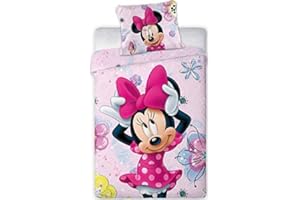 new discount Parure Housse de Couette Minnie en Coton