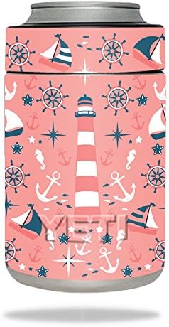 MightySkins Skin For YETI Colster - Nautical Dream | Protective, Durable, and Unique Vinyl Decal wrap cover | Easy To Apply, Remove, and Change Styles | Made in the USA