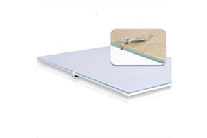 Neumann Bilderrahmen sous Verre 50x75 sans Cadre, Cadre a Clip, Verre en polystyrene