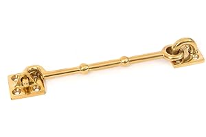 From the Anvil Türriegel, Türhaken aus Messing, glänzend