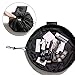 Produktbild travelmall Magic Cosmetic Travel Pouch, Fashion Cosmetic Bag, FOXTSPORT Large Capacity Portable Drawstring Storage Artifact Magic Travel Pouch Simple Makeup Toiletry Bag, Black