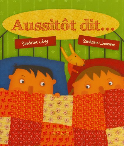 couverture de : Aussit&ocirc;t dit...