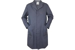 Carson Classic Workwear Carson Arbeitsmantel aus Reiner Baumwolle, 1 Stück, 58, grau, KTH741,GR