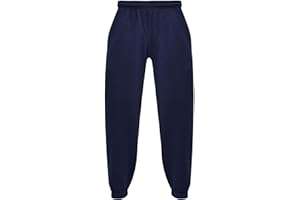 A2Z 4 Kids Girls Boys Plain Jogging Bottoms PE School Jogger Soft Trouser Pants Activewear Sweatpants Sports Gym Wear Casual Trousers Gifts for Children Age 2-14 Years