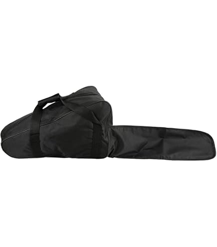 FUBESK Housse De Transport Tronçonneuse 30,5cm 35,6cm 40,6cm - Tissu Oxford Kaki Avec Sangles