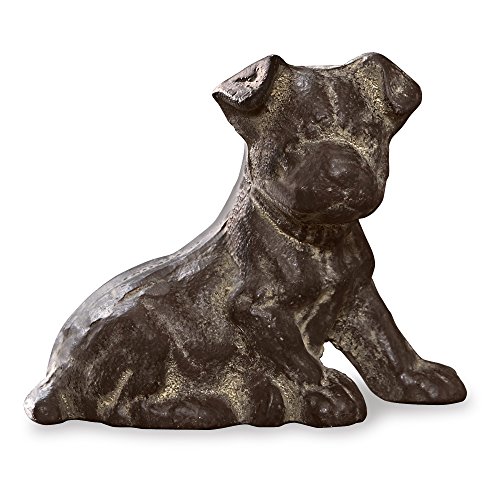 Preisvergleich Produktbild LOBERON Deko-Hund Chien antikbraun