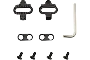 JIAMAOHUA 2 Pcs Bike Cleats Pedal,spd Cleats Steel Bicycle Shoe Cleat,Mountain Bike Replacement Cleat,SPD Bicycle Clips,Bikes Pedals Set for Indoor Cycling Cycle Shoes Compatible with Shimano spd Pedals