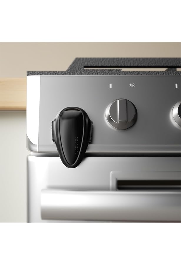Protection Pour Boutons De Cuisinière - 10 Pièces Sécurisées Enfant, Transparentes, Résistantes à La Chaleur (120°C)