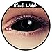 Produktbild Schwarze Sclera Zombie Kontaktlinsen 22mm Linsen Halloween Kostüm Cosplay Larp"Black Witch"