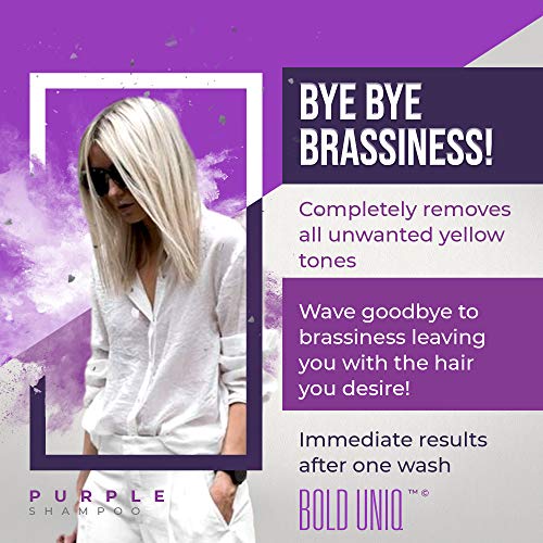 Purple Silver Shampoo For Blonde Hair Silver Toning Shampoo For