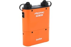 ‎GODOX Godox Propac PB960 Pomarańczowa bateria zewnętrzna do lampy błyskowej kobry