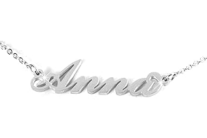 Flowers Collana Vari Nomi in Acciaio lucidissimo. Girocollo Collana con Nome Donna per Essere Sempre al Top. Scegli Il Tuo per Un Ottima Idea Regalo