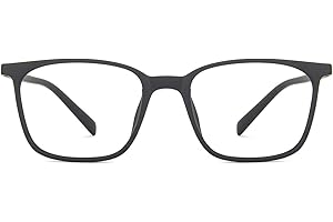 LENSKART BLU | Zero Power Blue Cut Computer Glasses | Anti Glare, Lightweight & Blocks Harmful Rays | UV Protection Specs | M