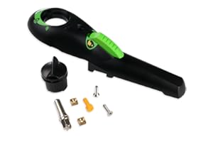 Anakel Home Pack Repuesto Mango Superior Compatible con Olla Rápida Fagor Rapid Express 99 | Incluye Chimenea, Cazoleta y Accesorios, Pulsador Verde (Métrica: 6 mm)