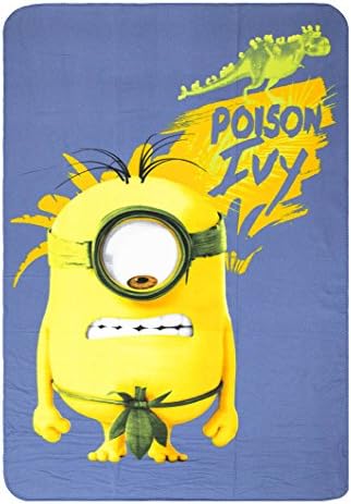 Shirtworld Minions – Fleece Blanket 100 x 150 cm, motif 2, One Size