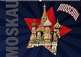 Moskau - Moscow (Wandkalender 2020 DIN A2 quer): Moskau - Ein Stadtporträt (Monatskalender, 14 Seiten ) (CALVENDO Orte) by 