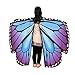 Produktbild Fenverk Kind Baby MäDchen SchmetterlingsflüGel Pixie Poncho KostüMzubehöR Kinder Jungen Karneval KostüM FaschingskostüMe Butterfly Wing Cape Kimono FlüGel Schal Tuch Schals(P,136 * 108CM)