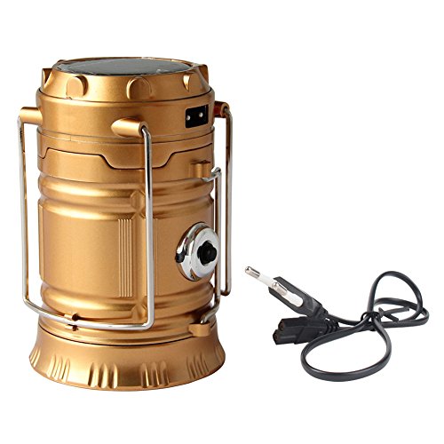 Janecrafts LED Laternen Zusammenklappbare Campinglampe Wasserdichte Zeltleuchte Aussenleuchte für Camping, Wandern, Notfall [Energieklasse A+] - 4