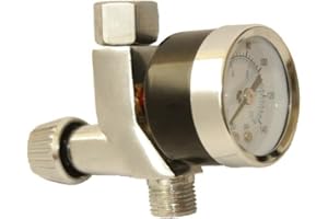 FMT Mini Air Regulator for HVLP Spray Compressor Gun & Air Brush 1/4" BSP