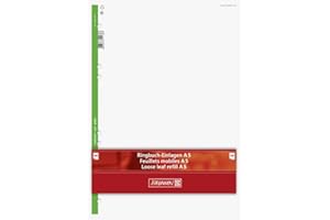 TEXTIMO Ringbuch - Einlagen/Papier "BRUNNEN" 100 Blatt - unliniert - A5 (14,8 x 21,0 cm)