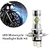Price comparison product image FEZZ 1500LM Extremely Bright Motorcycle LED Headlight Bulb Hi Lo Beam, H4 HS1 9003 HB2, 100W White for Yamaha Suzuki Kawasaki