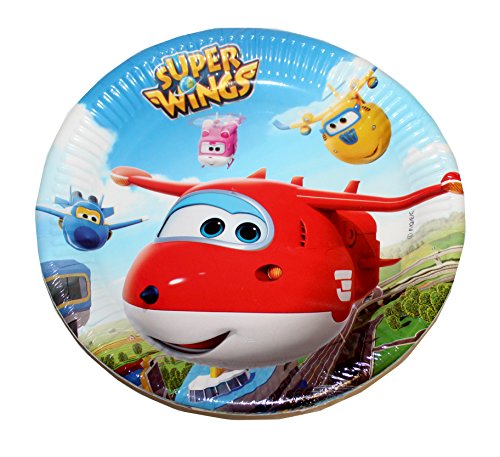 Super Wings 48 teiliges Party Geschirr und Deko Set - 2