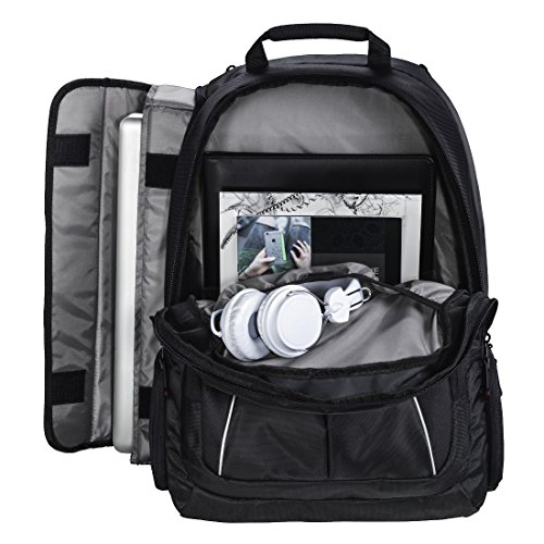 Hama Notebook-Rucksack Vienna Pro f  r einen Laptop bis zu 44 cm  17 3 Zoll 