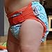 Pop-in Close Single Reusable Nappy Bamboo (New Print Hippo)