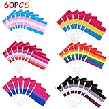 Größe: Flaggengröße: 21 cm x 15 cm (8,3 Zoll x 5,9 Zoll); Stockgröße 30,5 cm.