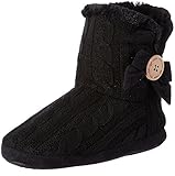 Tom Tailor Damen 3794801 Hohe Hausschuhe, Schwarz (Black),...