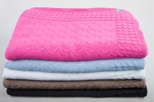 Baby’s Only Babydecke Strickdecke Teddyfutter 95 x 70 cm - 2