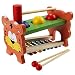 Arshiner Wooden Toys Pound And Tap,Tap Bench with Slide out Xylophone,Kids Wooden Educational Development Music Toy
