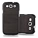 Produktbild Cadorabo Hülle für Samsung Galaxy S3 / S3 NEO - Hülle in Woody SCHWARZ – Hardcase Handyhülle in Vintage Holz Optik - Schutzhülle Bumper Back Case Cover
