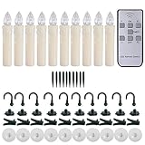 Timing-Funktionen: die LED-Kerze 24 Stunden Timing-Funktionen. Ein Zyklus von 24 Stunden. Zum Beispiel: Öffnen Sie es um 10 Uhr und schalten Sie um 4 Uhr selbst aus, und öffnen Sie automatisch am nächsten Tag 10 Uhr und nach 4 Uhr. Bis die Stromquelle ausgeht.