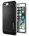 Produktbild iPhone 7 Plus Hülle, Spigen® [Neo Hybrid] Dual-Layer Schutzrahmen [Satin Silber] TPU Schale + PC Farbenrahmen / 2-teilige Premium Handyhülle / Schutzhülle für iPhone 7 Plus Case, iPhone 7 Plus Cover - Satin Silver (043CS20537)